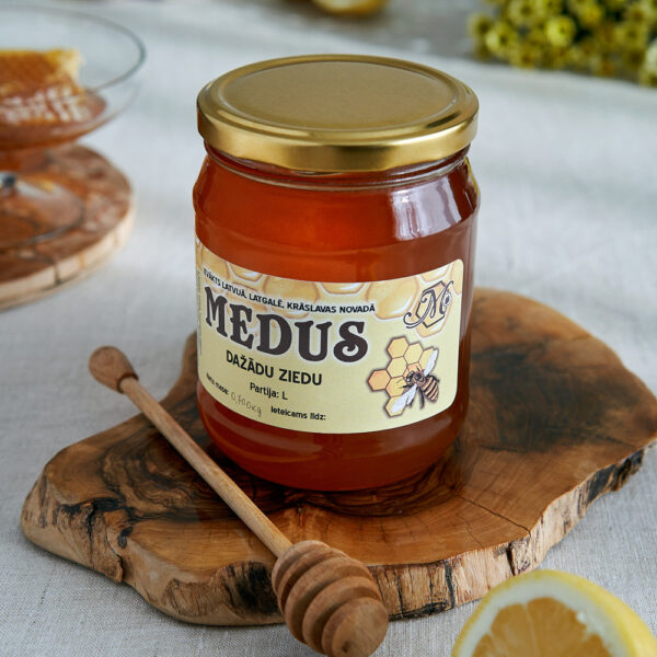 Dažādu ziedu medus