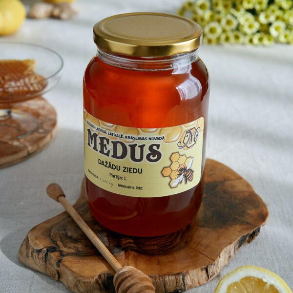 Dažādu ziedu medus